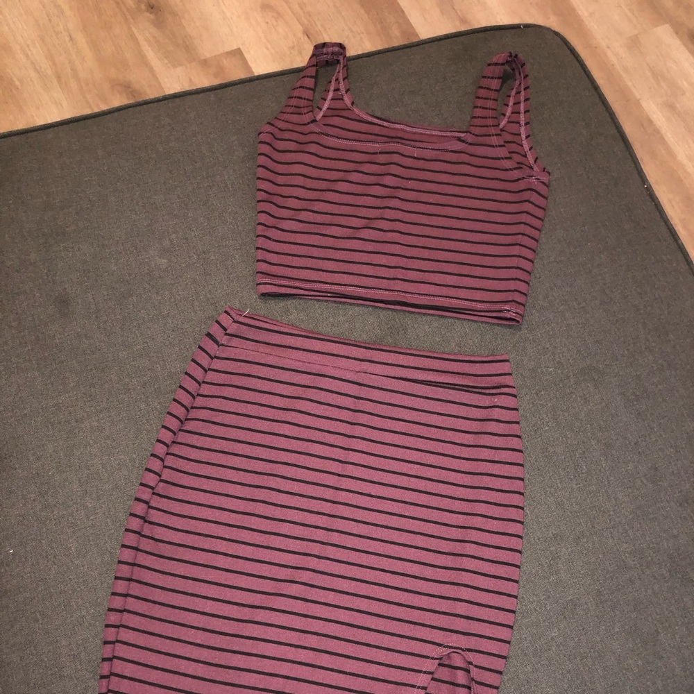 2 piece skirt set